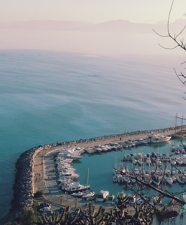 Drone view of a marina Marina hero image large-min